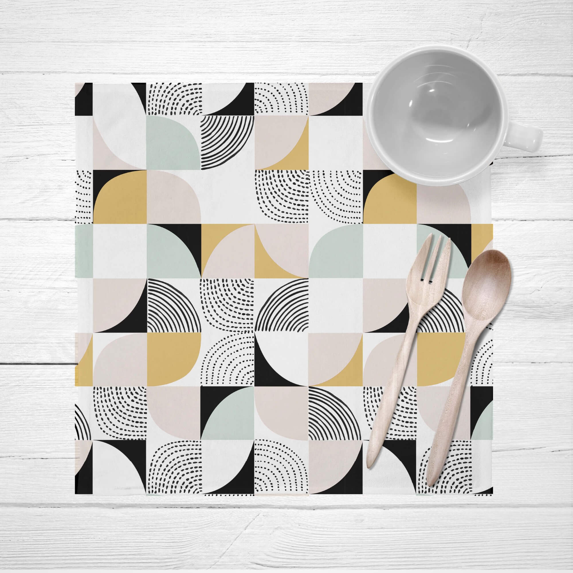 Pack de 2 serviettes P20 100% coton 45x45 cm