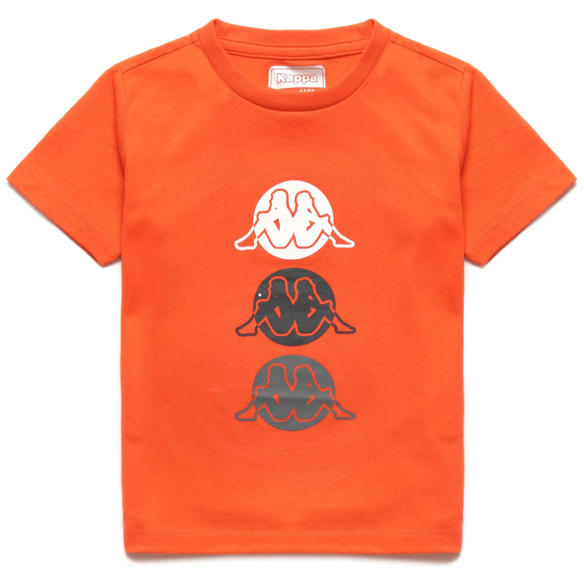 Kappa T-Shirts & Top T-SHIRT LOGO DEMAN KID Arancia