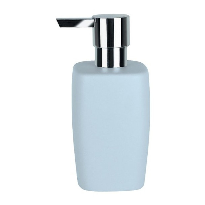 Distributeur de savon Céramique RETRO Bleu pastel Spirella