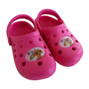 Ciabatta Simil Crocs Bing Fuxia Lei Bing Rosa