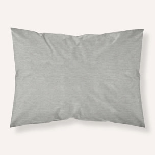 Taie d'oreiller en jacquard Elche Gris