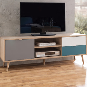 Meuble TV scandinave 150cm PRAT