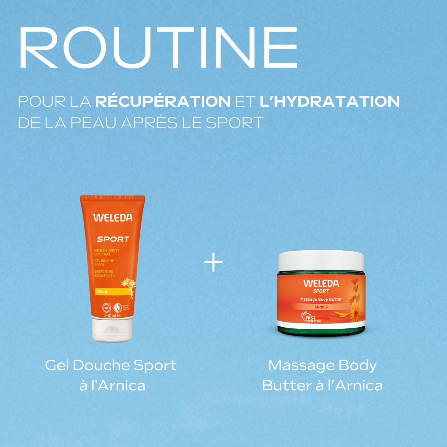 WELEDA - Gel Douche Sport à l'Arnica - 200 ml