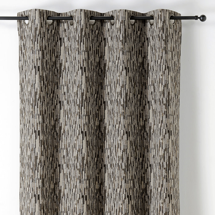 Rideau design aquarelle - Gris