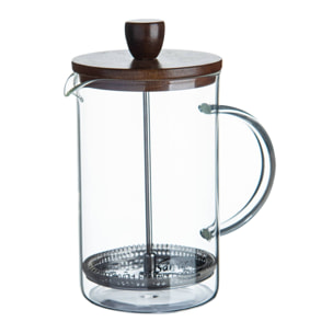 Cafetera de émbolo san ignacio de vidrio borosilicato ø15,8x10x18,8cm