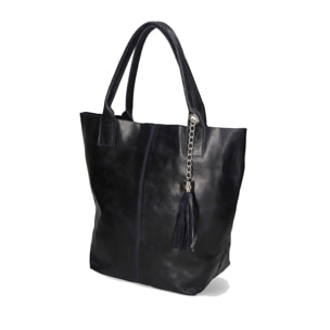 Borsa a mano da donna - Modello Althea - Vera pelle - 41.0 x 36.0 x 19.0 cm