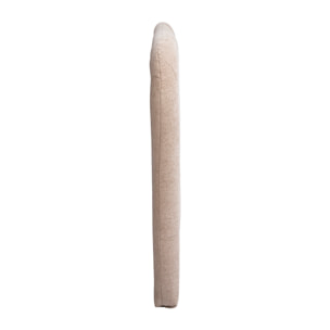 Tête de lit en tissu effet velours texturé beige L169 cm ALANIS