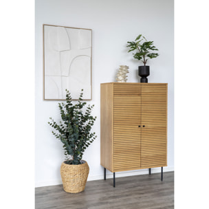 Quadro decorativo 3D Madeline No.2 in bianco 60x90 cm