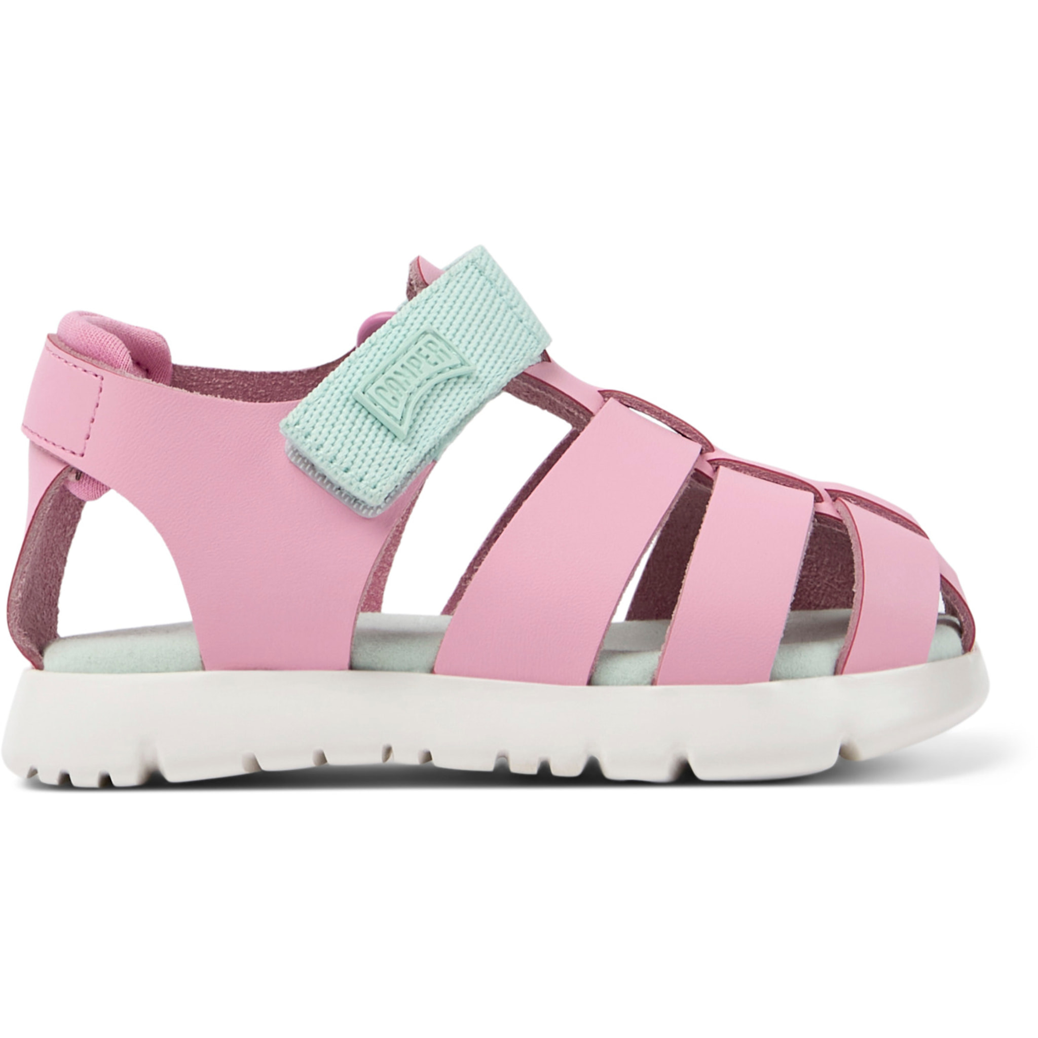 Sandalias - CAMPER Oruga - Rosa - Cuero liso