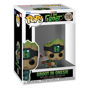 I Am Groot Funko Pop! Vinile Figura Groot in Pigiama con Libro 9 Cm