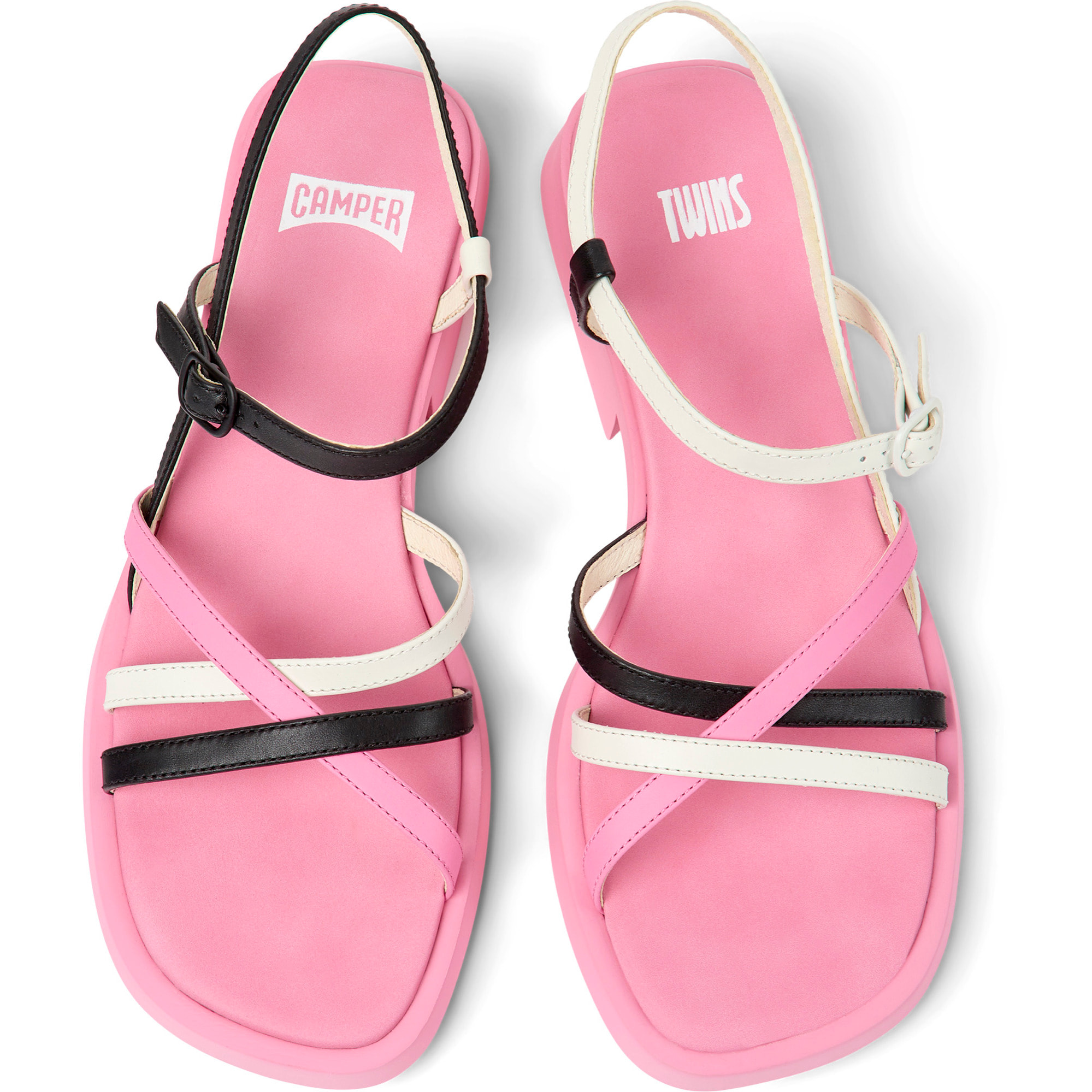 Sandali - CAMPER Dana Twins - Multicolore - Pelle liscia