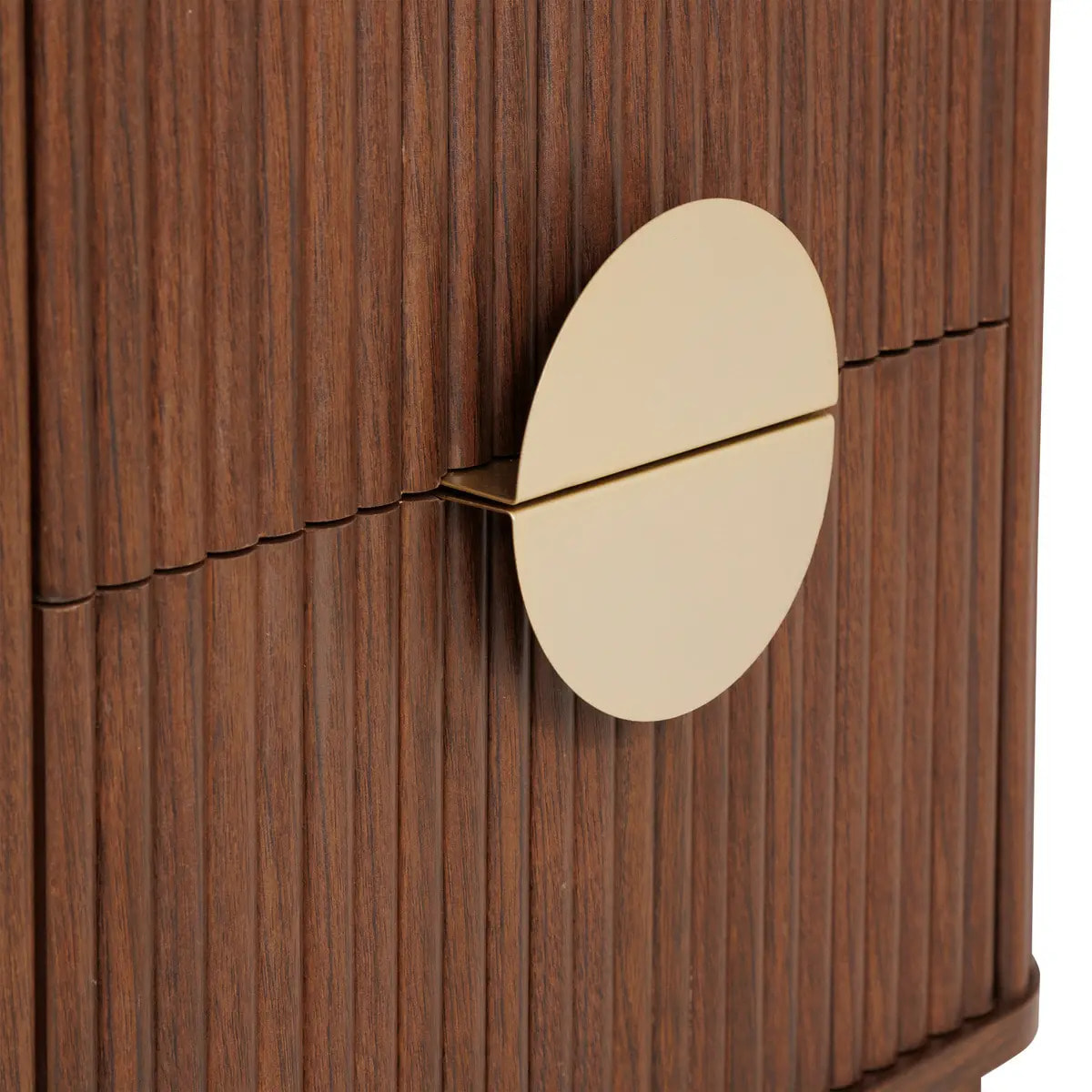 Table de chevet Wany marron 45x40cm