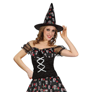 Strega Skull Witch Costume Donna