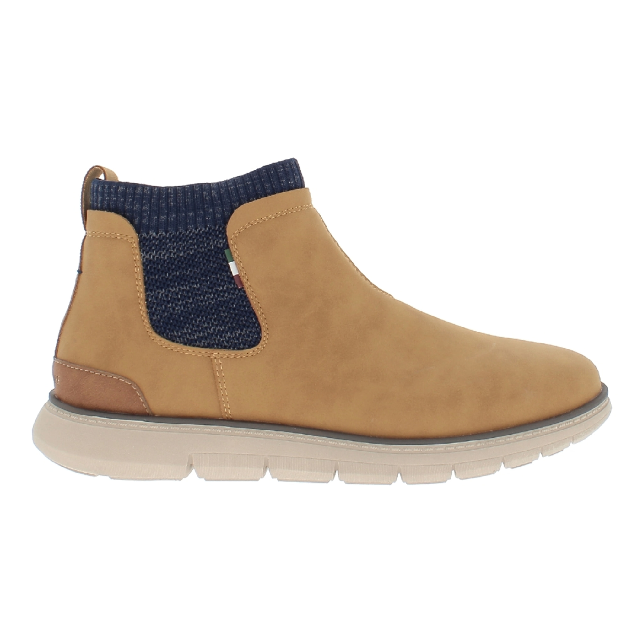 Armata di Mare Scarpe Uomo Stivaletti Chelsea Boots con Soletta Rimovibile in Memory Foam AMU W24L636 Ocher