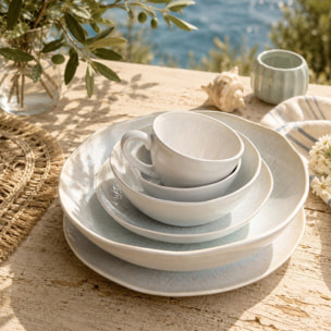 Lot de 6 petites assiettes à dessert, NUAGE