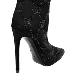 PHILIPP PLEIN Botas Tacón Medio MONOGRAM