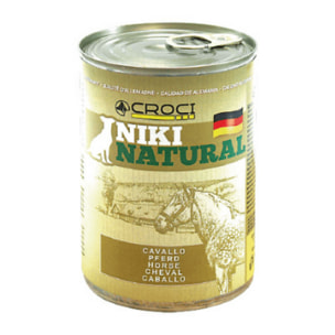 Cibo cani naturale - Niki Natural Cavallo 400gr - Croci