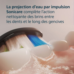 Brossette dentaire PHILIPS Sonicare lot de 4 -  HX6064/88 white Optimal
