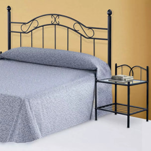 Mesita de noche Cynthia Negro