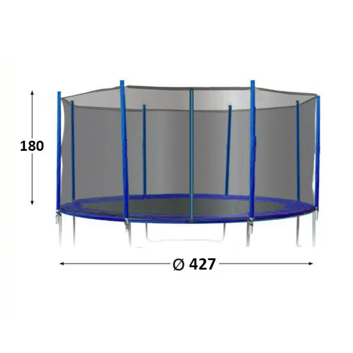 Filet de protection pour trampoline de 4,27 m