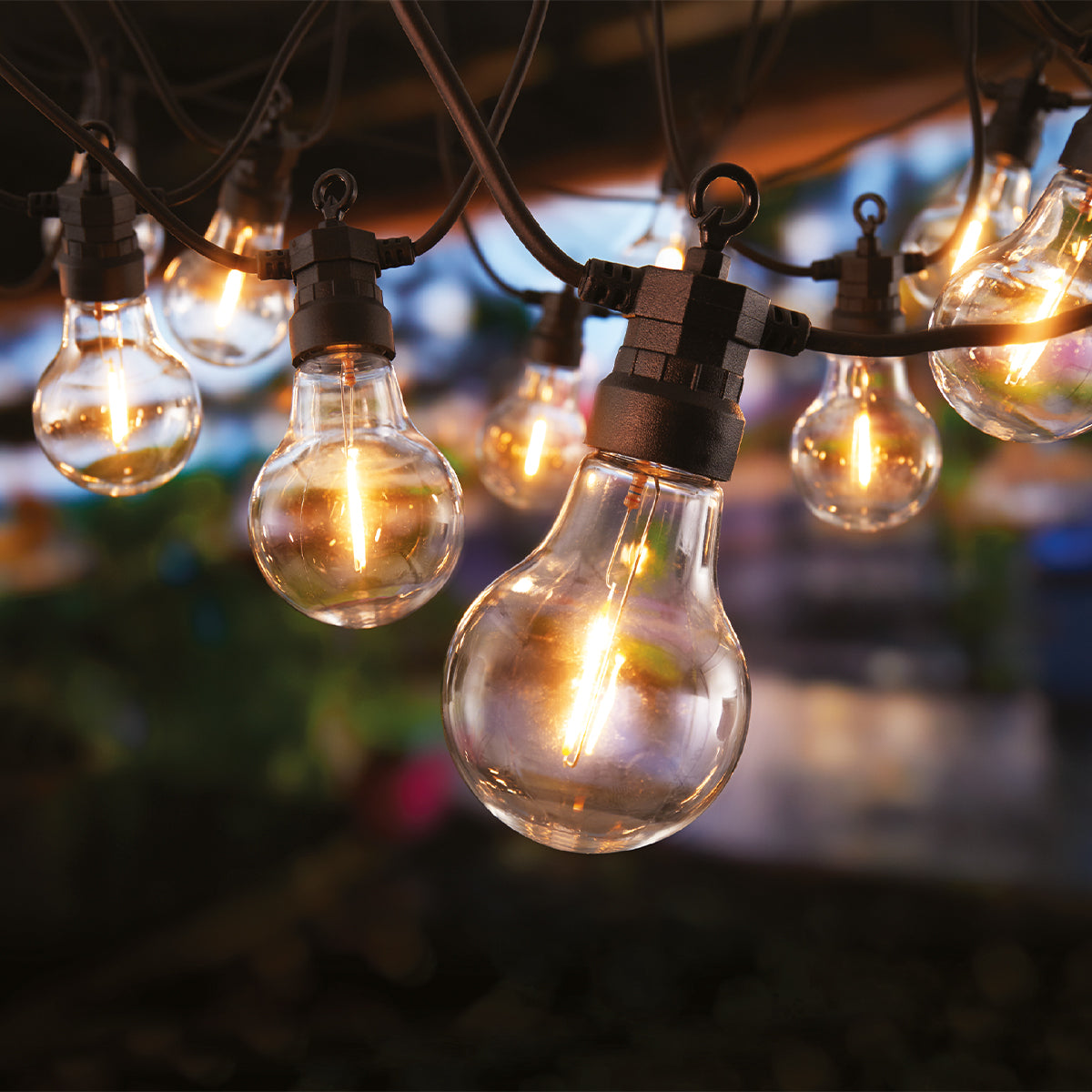 2 Guirlande solaire PARTY MAX 10LED 7.5M