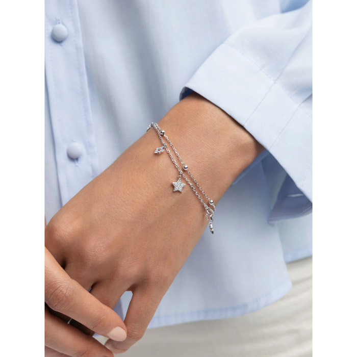 Pulsera Mil Estrellas Plata