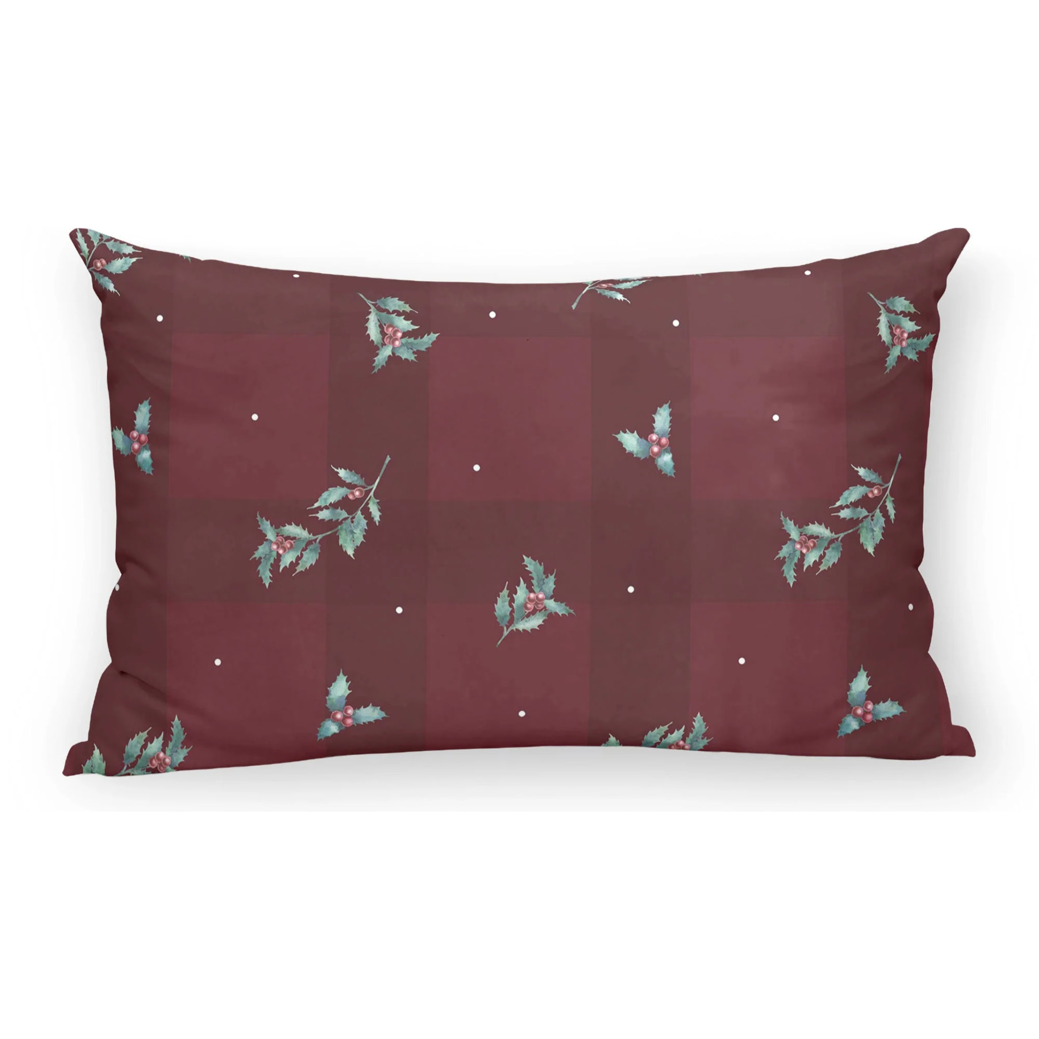 Housse de coussin velours Red Christmas 1 30x50cm