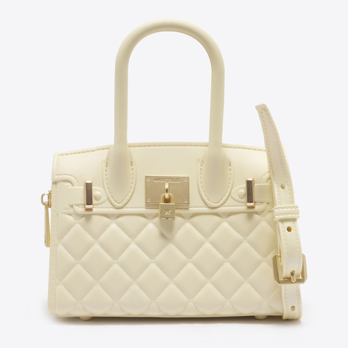 Borsa a mano da donna - Modello False - 100% PVC - 19.0 x 17.0 x 8.0 cm