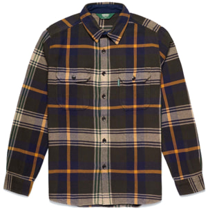 Overshirt Sebago Uomo Donna Verde STETSON