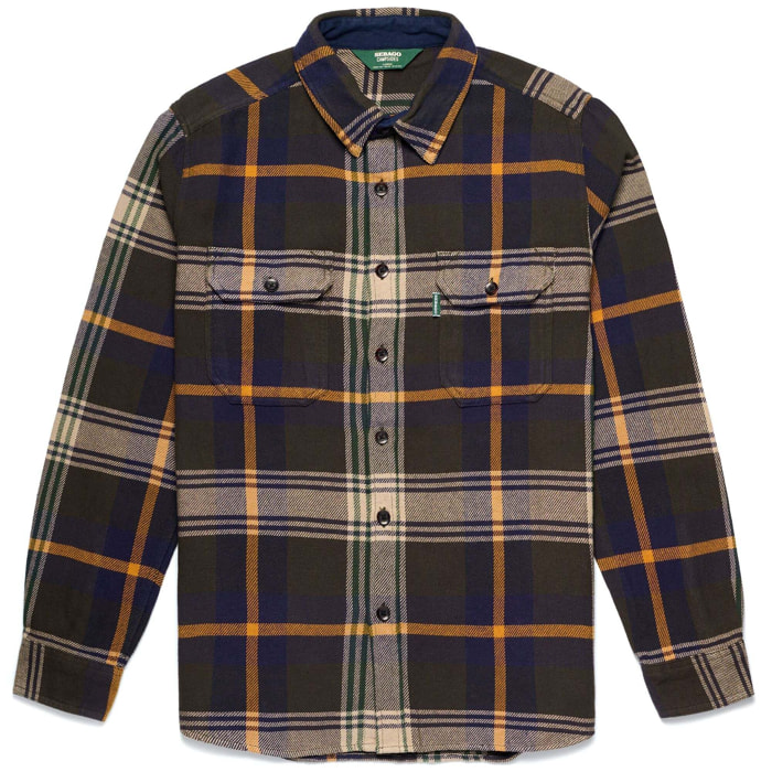 Overshirt Sebago Uomo Donna Verde STETSON