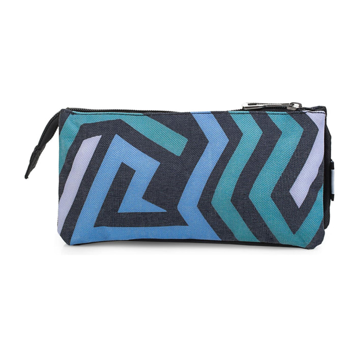 Estuche Escolar Skpat School Line Azul