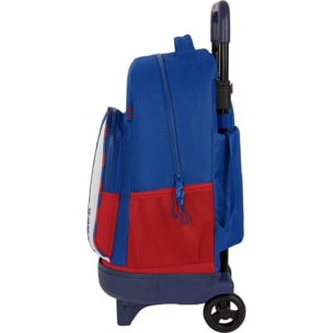 Mochila gde. c/ruedas compact extraible f.c.barcelona 2ª equipacion