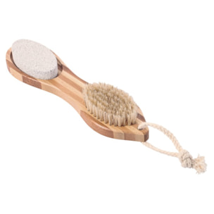 Brosse de bain pour les pieds 4 EN 1 en bois MSV