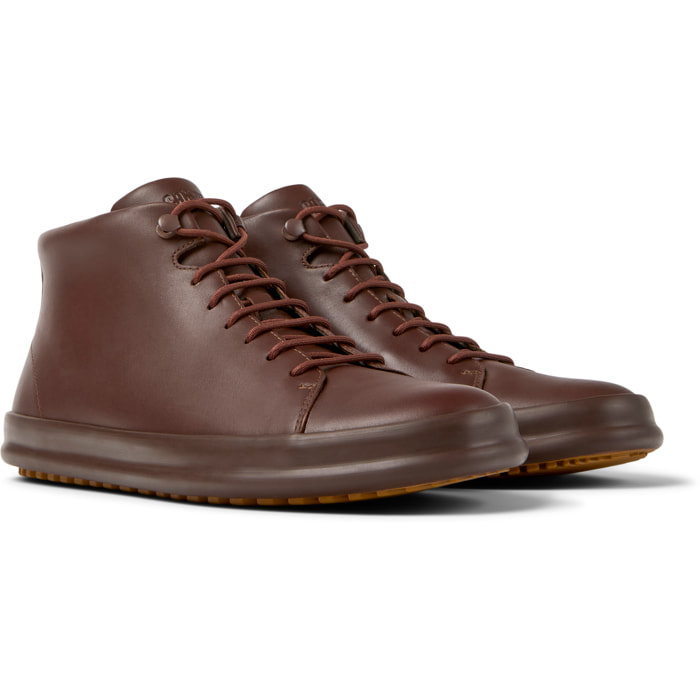 Botines - CAMPER Chasis Sport - Marron - Cuero liso