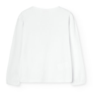 Camiseta punto elástico de niña -BCI