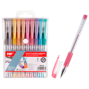 SET DI PENNE METALLIZZATE 10 COLORI