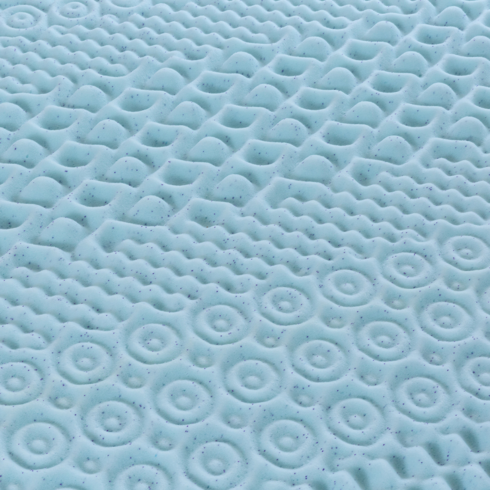 Surmatelas en gel de 6 cm - Bleu