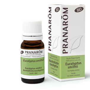 Pranarom - Huile Essentielle d'Eucalyptus smithii - Bio - 10 ml