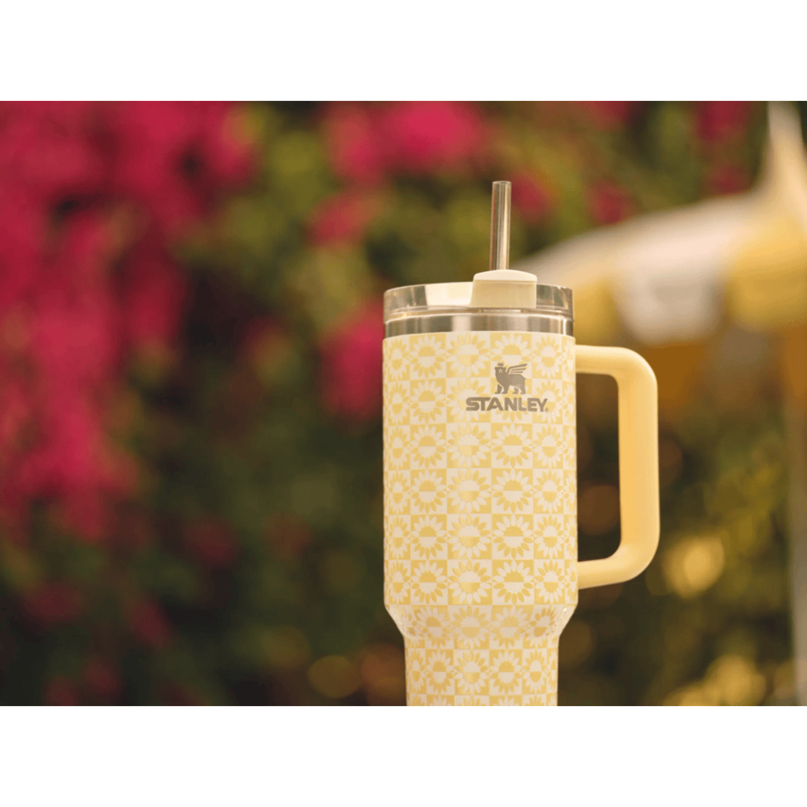 Botella de agua Isotermica - 1,18L - QUENCHER® H2.O FLOWSTATE™ TUMBLER - Butter Sunflower