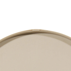 Horloge Samy D30cm sable