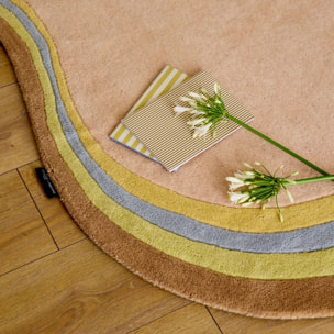 PANTONE - Tapis en laine fait main RAYON TENDRE