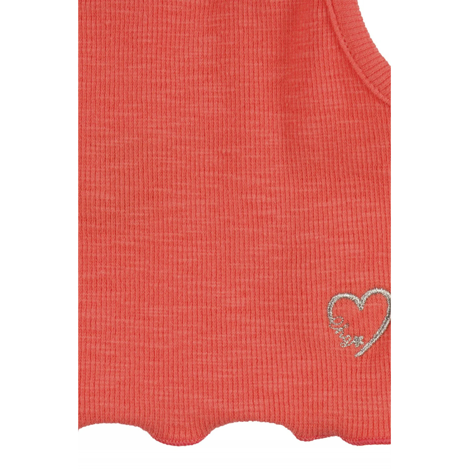 Camiseta de niña coral