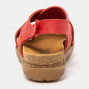 Sandalias 1710S ROMA RED / RHODES color Red