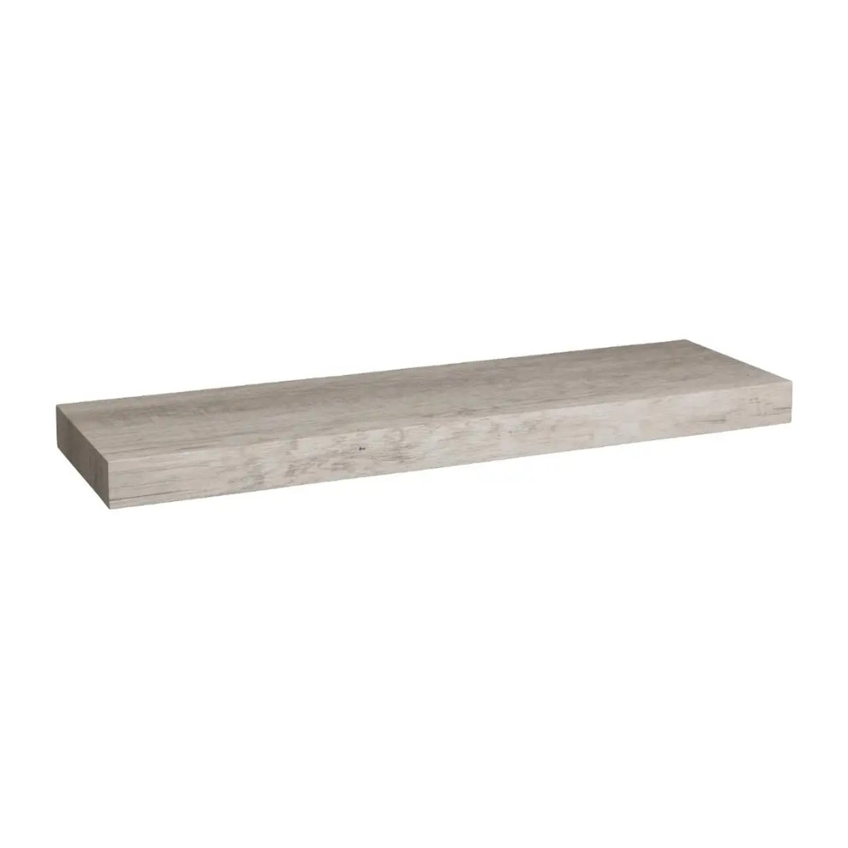 Étagère murale 60cm - Effet chêne gris Fixy