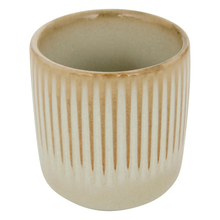 Tasse Chloe beige D6,1xH6,7cm