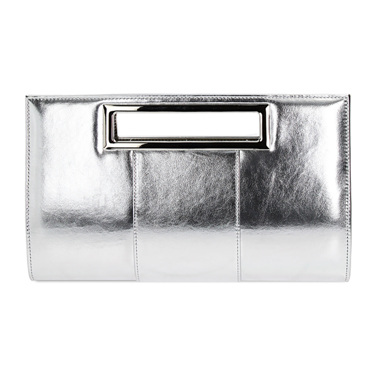 Pochette argento in laminato
