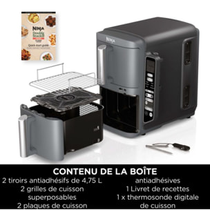 Friteuse sans huile NINJA Double Stack XL 9,5 L SL451EU
