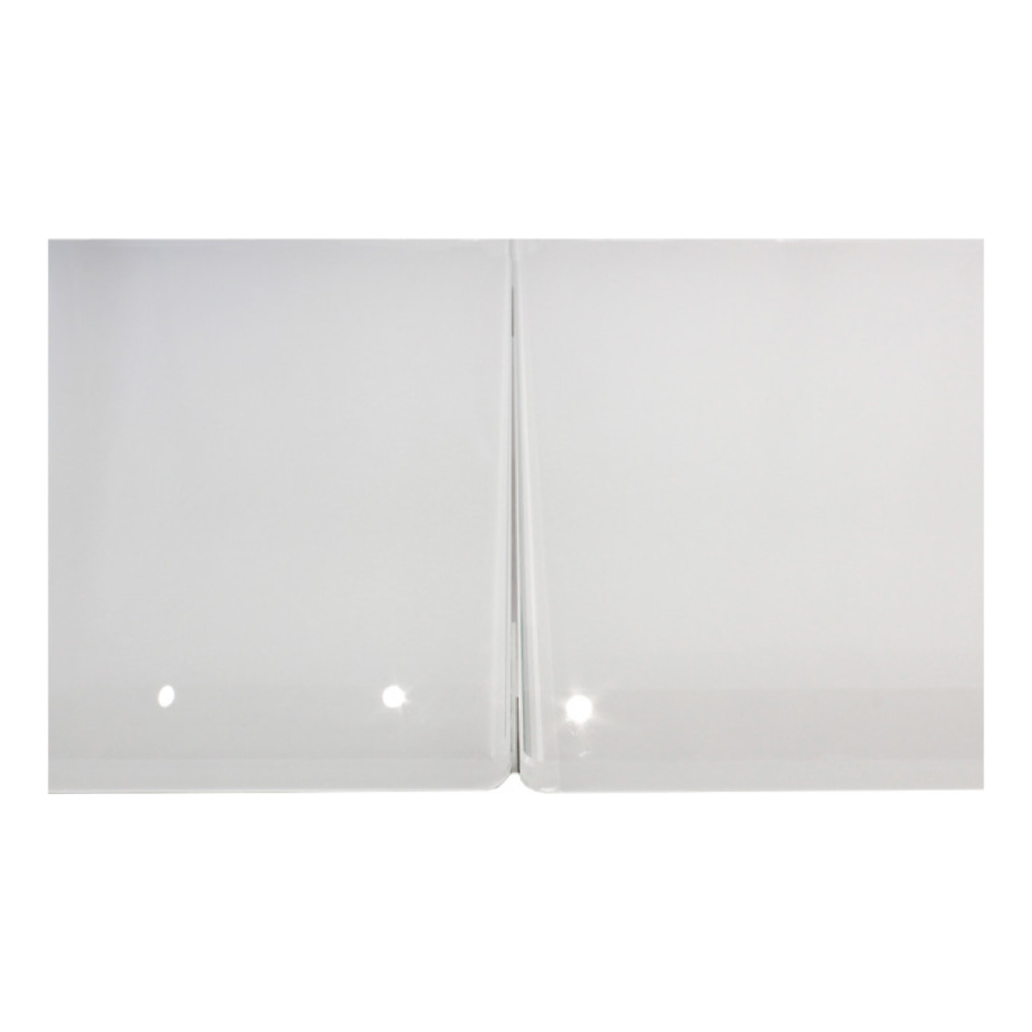 Table extensible 120/180 cm plateau verre - SUBTILE 2