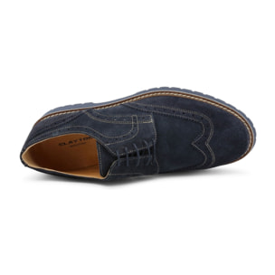 Zapatos Oxford para Hombre - Duca di Morrone Tancredi Suede Blue