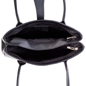 Auditore bolso Tote mujer, piel auténtica Dollaro.